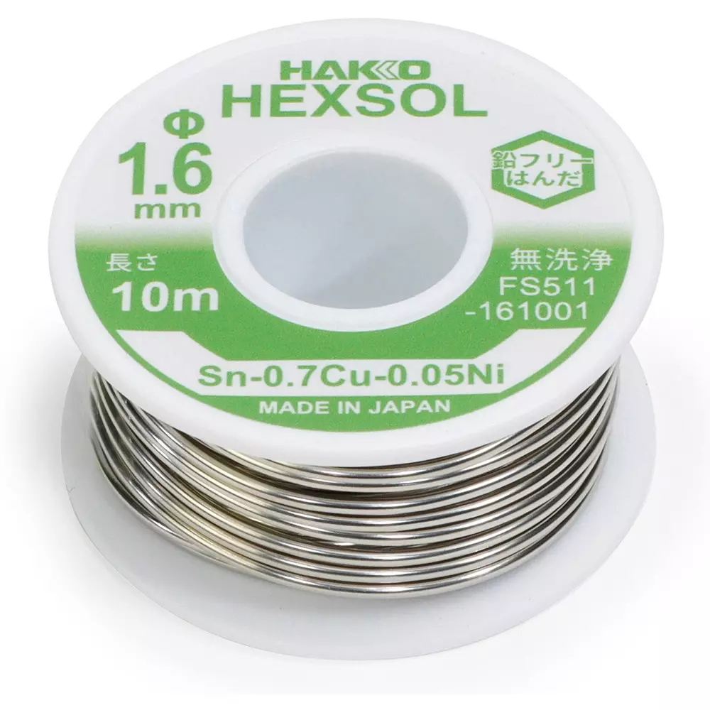 hakko-lead-free-eutectic-solder-fs-511-series-flux-included-rom1-10-m-length-fs511-161001