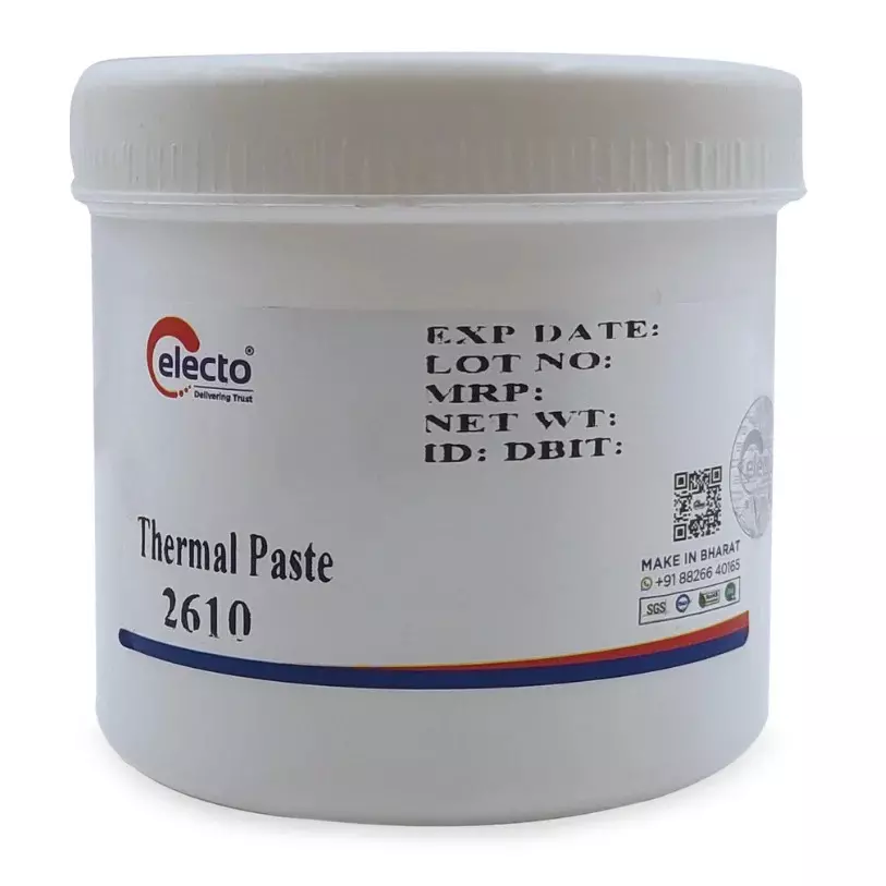 Electo 2610 Thermal Grease Paste White 1 TC Paste Item Form 1 Kg Container Packaging Type ‎Thermal Paste