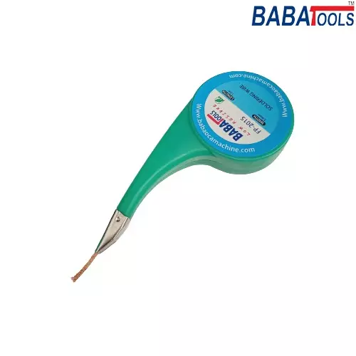 BABA TOOLS Desoldering Wire 1.5 mx2 mm Oxide-Free Braided Copper, FP-2015