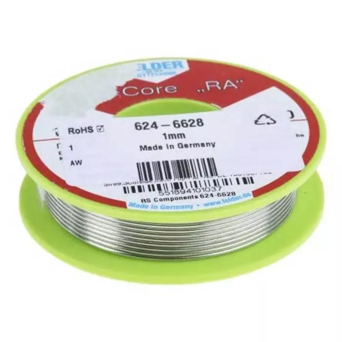 Felder Lottechnik Wire 1 mm Lead Free Solder 227°C Melting Point, 551894101037