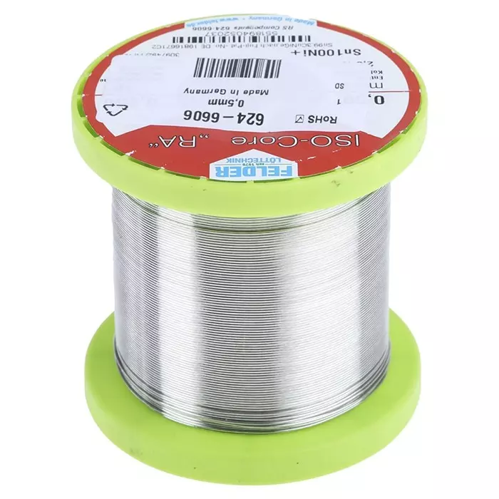 Felder Lottechnik Wire 0.5 mm Lead Free Solder 227°C Melting Point, 551894052037
