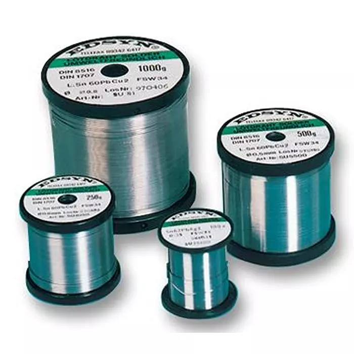 EDSYN Solder Wire, Fsw34, 0.8mm, 500G, SU8500