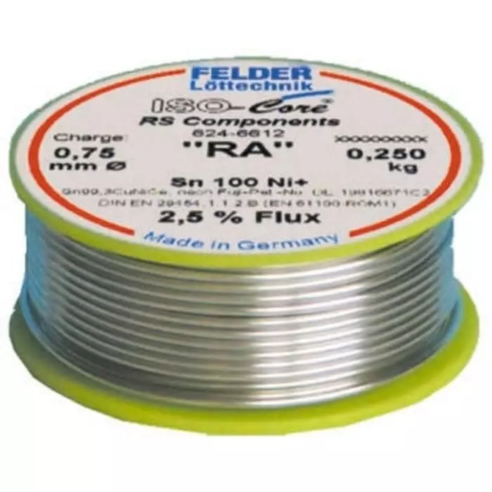 Felder Lottechnik Wire 0.75 mm Lead Free Solder 227°C Melting Point, 551894072037