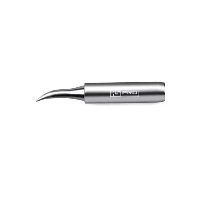 RS PRO 0.2 mm Bent Conical Soldering Iron Tip for Soldering Irons & Stations, 2024530