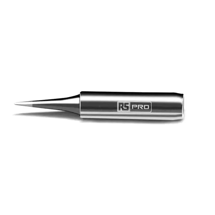 RS PRO 0.2 mm Straight Conical Soldering Iron Tip for Soldering Irons & Stations, 2024521