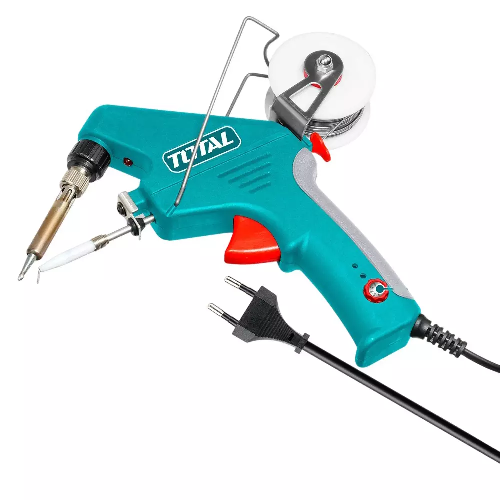 Total Soldering Gun with Solder Feeder 90 W Preheat Time 20 Sec, TET160732