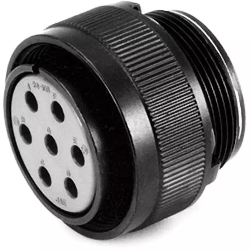 JAE Circular Connector 7 Pole 5000 mΩ Insulation Resistance, JA06A-20-15S-J1-R (5 Pcs)