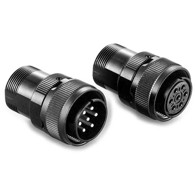 JAE Circular Connector 7 Pole 1000 mΩ Insulation Resistance, JL04V-6A20-15SE-EB-RK (5 Pcs)