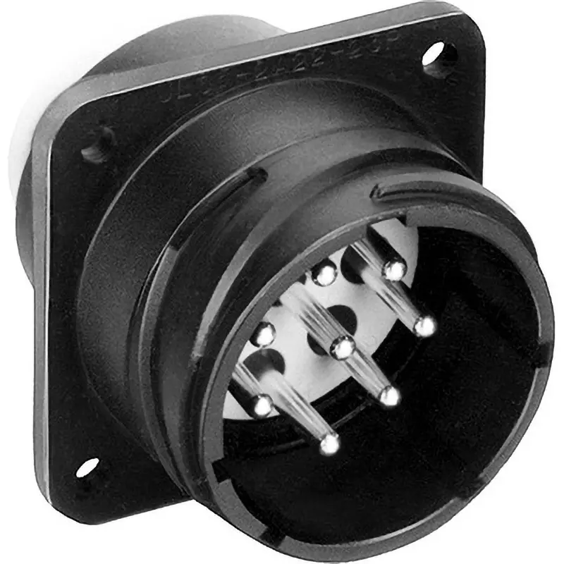 JAE Circular Connector 7 Pole 5000 mΩ Insulation Resistance, JL05-2A20-15PC-F0-RK (5 Pcs)