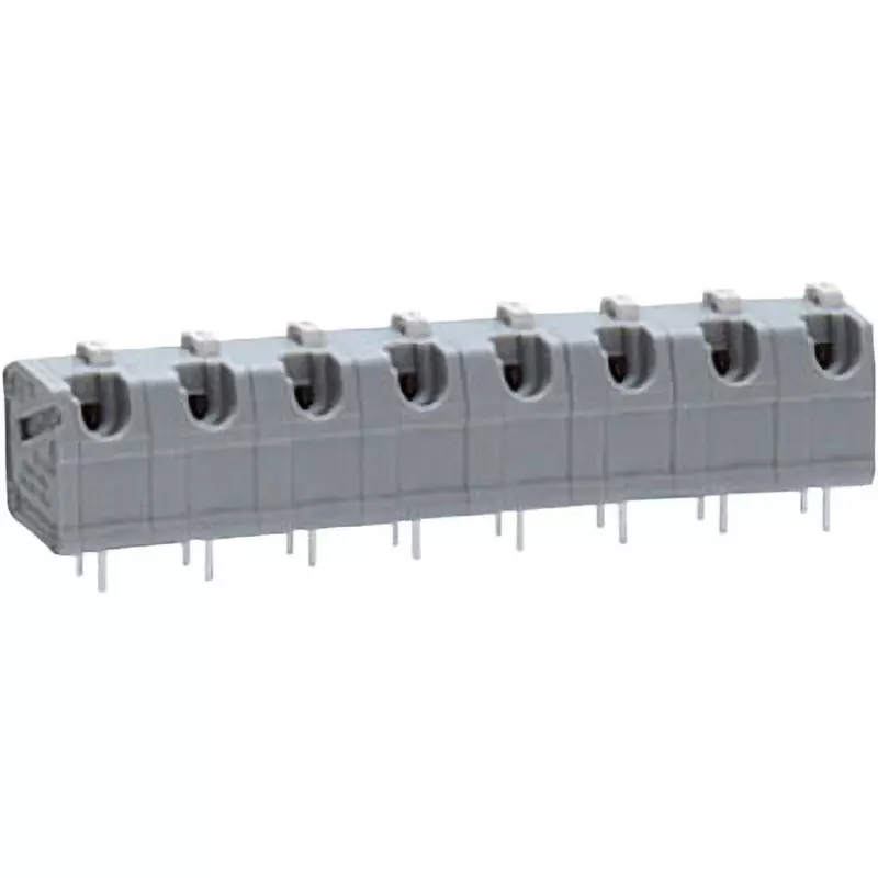 Sato Parts Screwless Terminal Block For Printed Circuit Board Ml-1400, ML-1400-S2L-8P