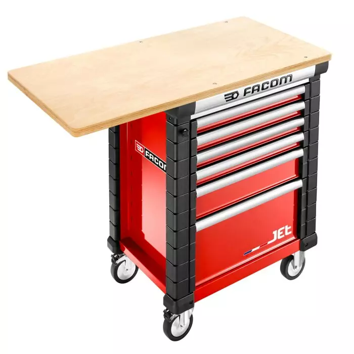 Facom 55cm x 115.5cm x 2.8cm Worktop, JET.WA14M5