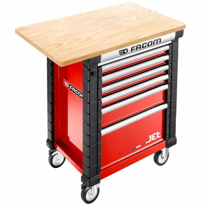 Facom 55cm x 96.5cm x 2.8cm Worktop, JET.WA14M4