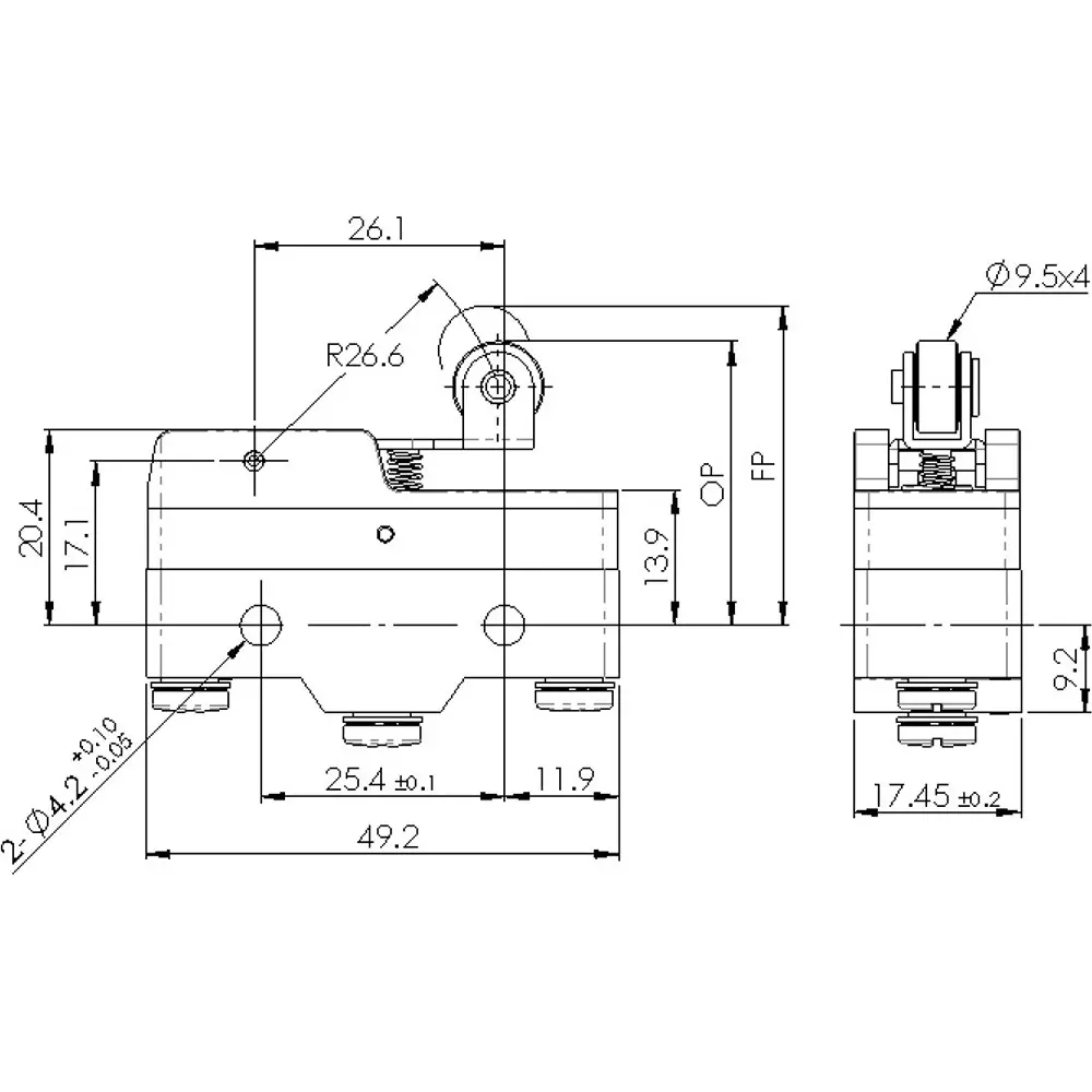 monotaro-microswitch-dimension-fpmax325-op30204-mm-recommended-tightening-torque-range-118-to-147-nm-12706586