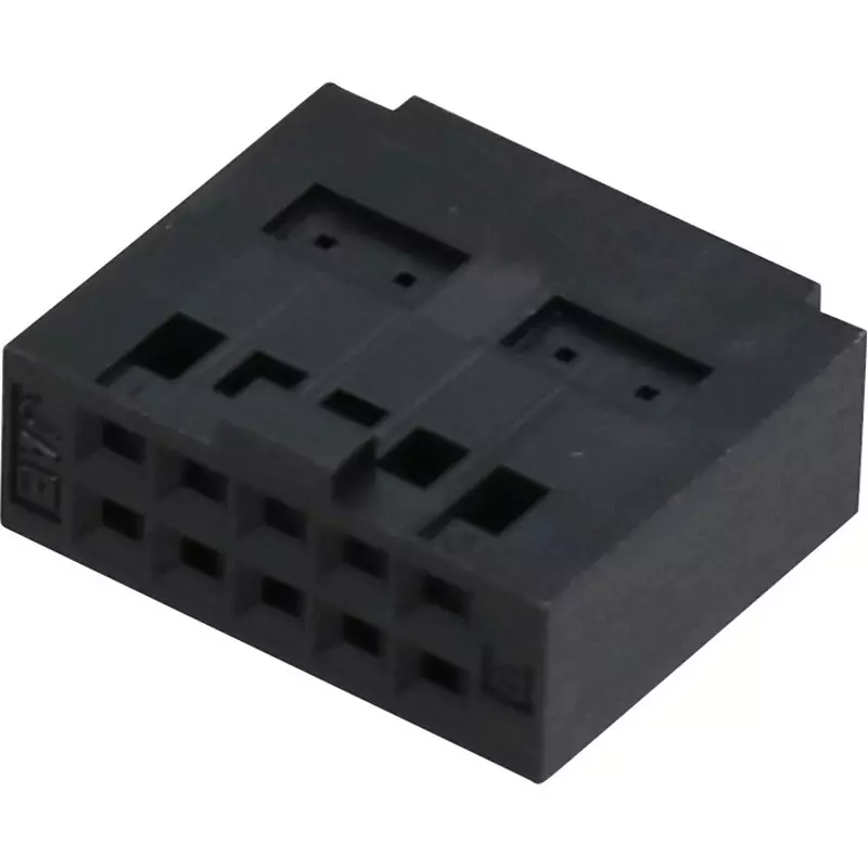 JAE Board-To-Wire Connector Ps Series Socket Housing With Key, PS-D4C10