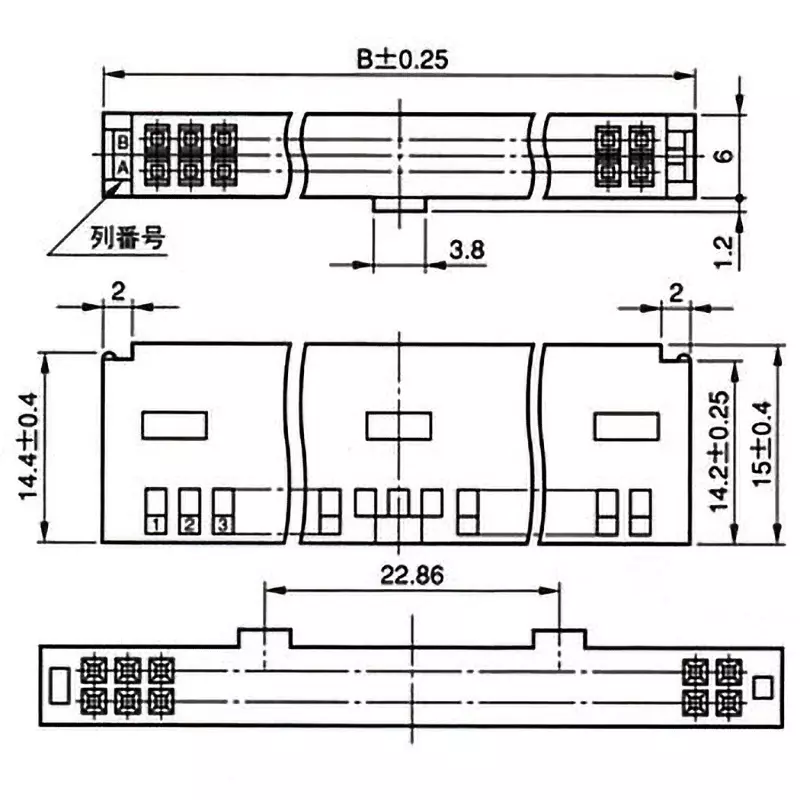 jae-board-to-wire-connector-ps-series-socket-housing-with-key-ps-d4c50