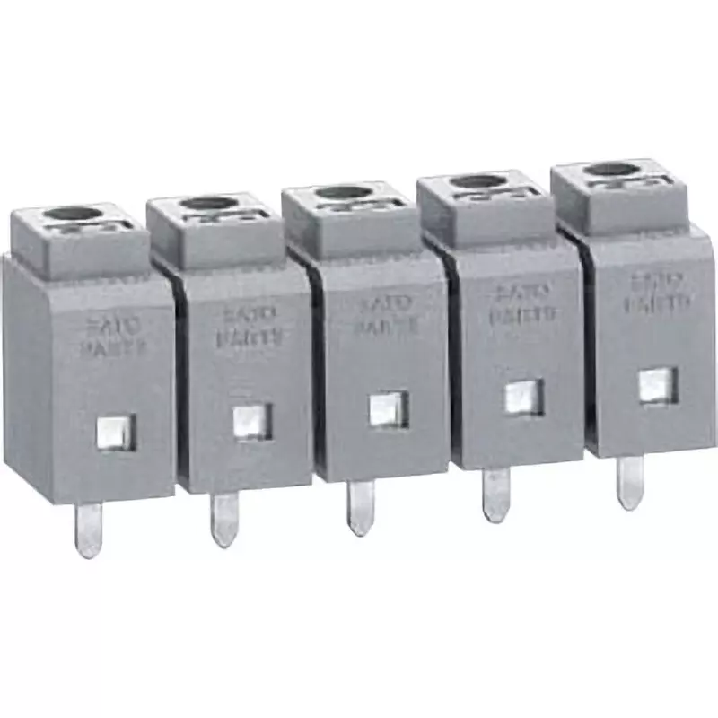 Sato Parts Screw-Less Terminal Block Ml-400 For Printed Circuit Boards, ML-400-NV-1P