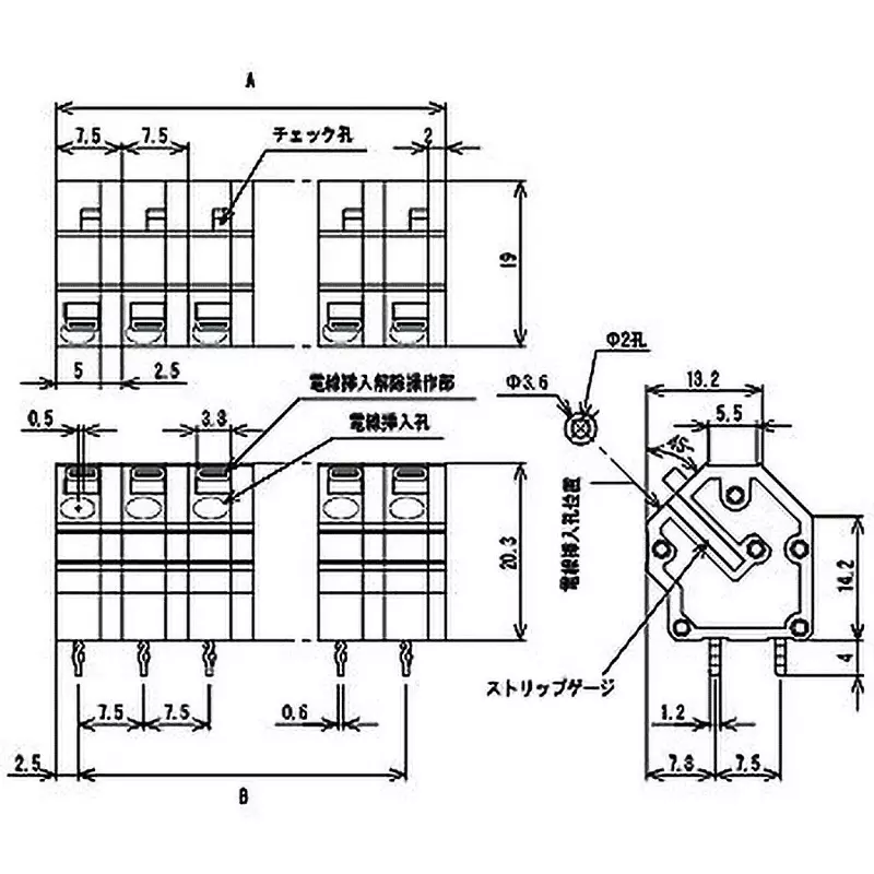 sato-parts-screw-less-terminal-block-ml-880-for-printed-circuit-boards-ml-880-s2h-12p