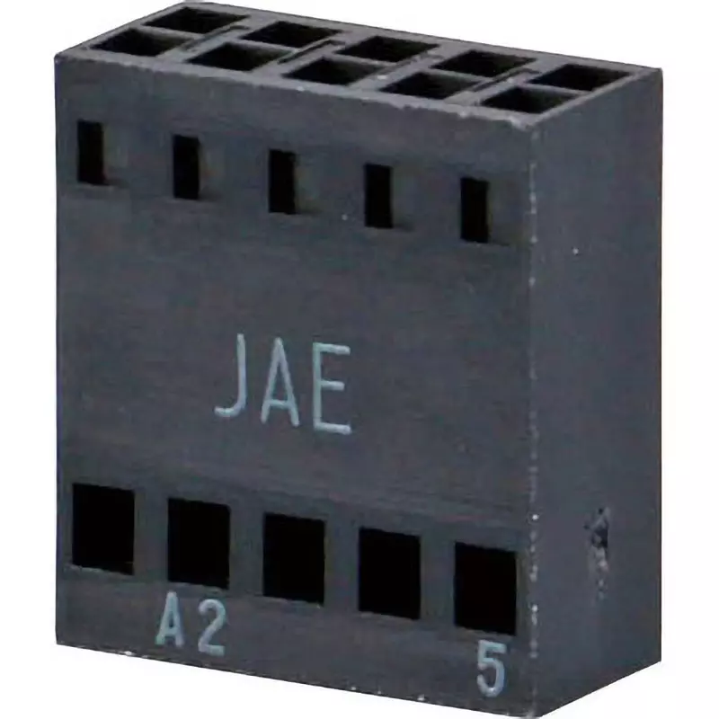 JAE Board To Wire Connector 2.54 mm Pitch Ps Series Socket Housing 2-Row Type, PS-10SD-D4C2
