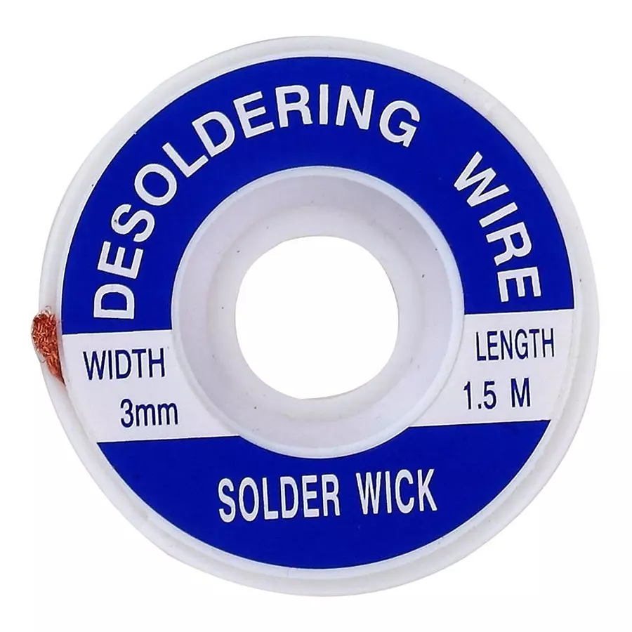 MULTICOMP PRO Desoldering Braid Flux Coated Copper Material, MP740696