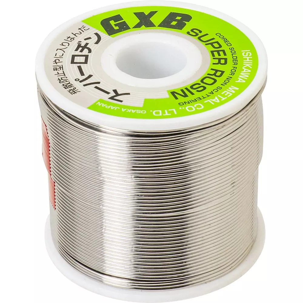 ISHIKAWA Flux Spattering Prevention Solder Sn: 50, Pb: balance Alloy Composition Oxide plate: 90% or more, 50GXB-12