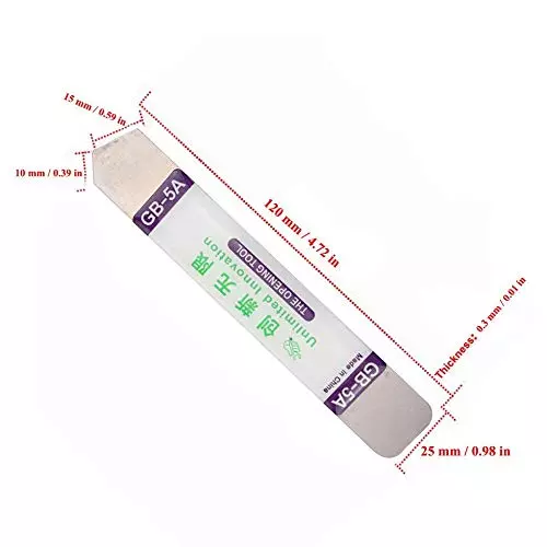 SCHOFIC Soft Thin Opening Pry Tool for Electronic Device Repair Glue Removal, ‎GB5A