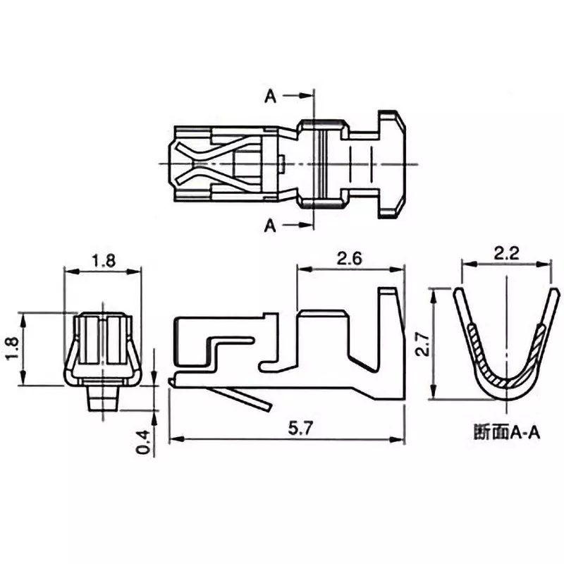 jae-board-to-wire-connection-connector-ps-la-series-socket-contact-crimp-type-ps-sla-c2-1-100-100-pcs