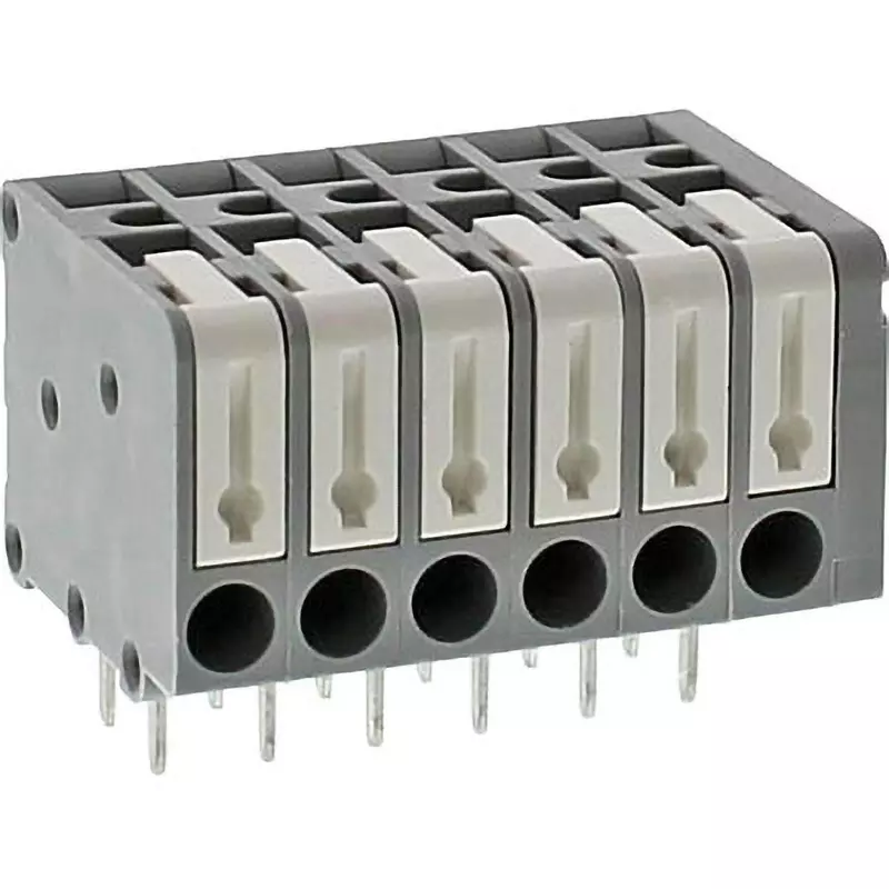 Sato Parts Sl-6100H For Screwless Terminal Block Printed Circuit Board, SL-6100-H-6P