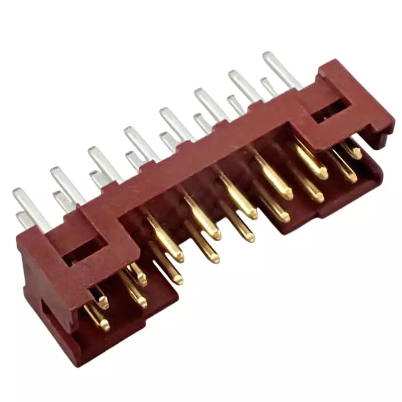 JAE For Board-To-Wire Connection Ly Series 2.0 mm Pitch Pin Header (Through Hole Type) Straight Type, LY20-16P-DT1-P1E-BR