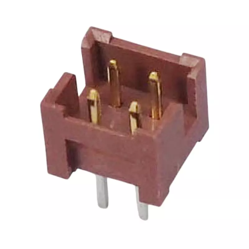 JAE For Board-To-Wire Connection Ly Series 2.0 mm Pitch Pin Header (Through Hole Type) Straight Type, LY20-4P-DT1-P1E-BR