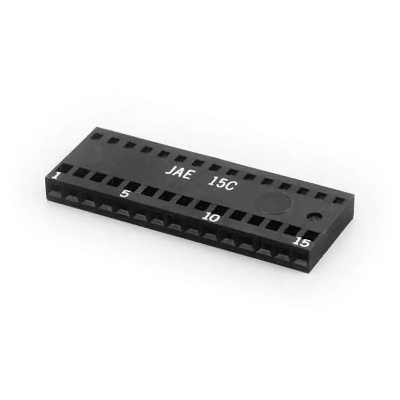JAE Board-To-Wire Connection Connector 2.54 mm Pitch Ps Series Socket Housing 1-Row Type For Crimping Socket Contact Mounting, PS-15SD-S4C2