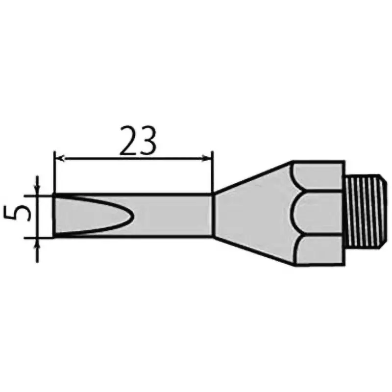 Goot Replacement Nozzle 5 mm Size, HB-80N-2D