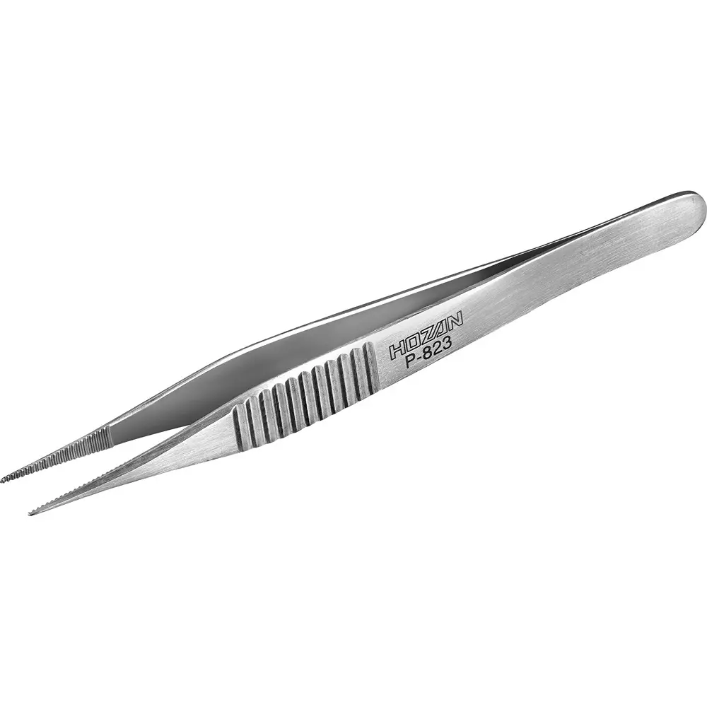 HOZAN Tweezers Stainless steel (SUS410) 110 mm Length, P-823