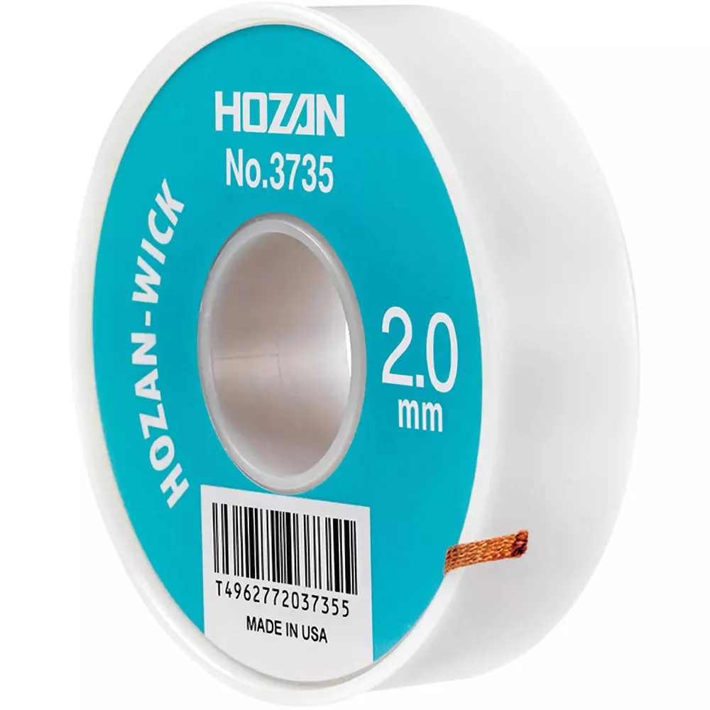 HOZAN Soldering Wire Desoldering Wick Copper Braid, NO.3735
