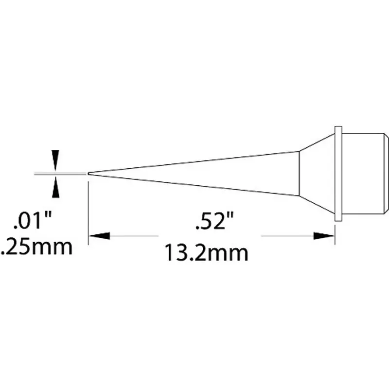 METCAL Chip Cartridge B type 0.25x13.2 mm Standard, CVC-7CN0003A
