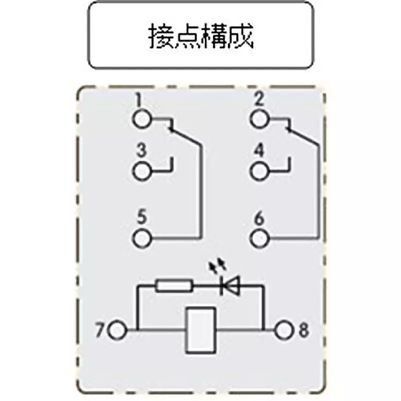 monotaro-power-relay-mass-about-40-g-rated-voltage-dc24-v-insulation_resistance-100-m-operation-ambient-temperature-30-to-60-jqx-13fd-dc24v