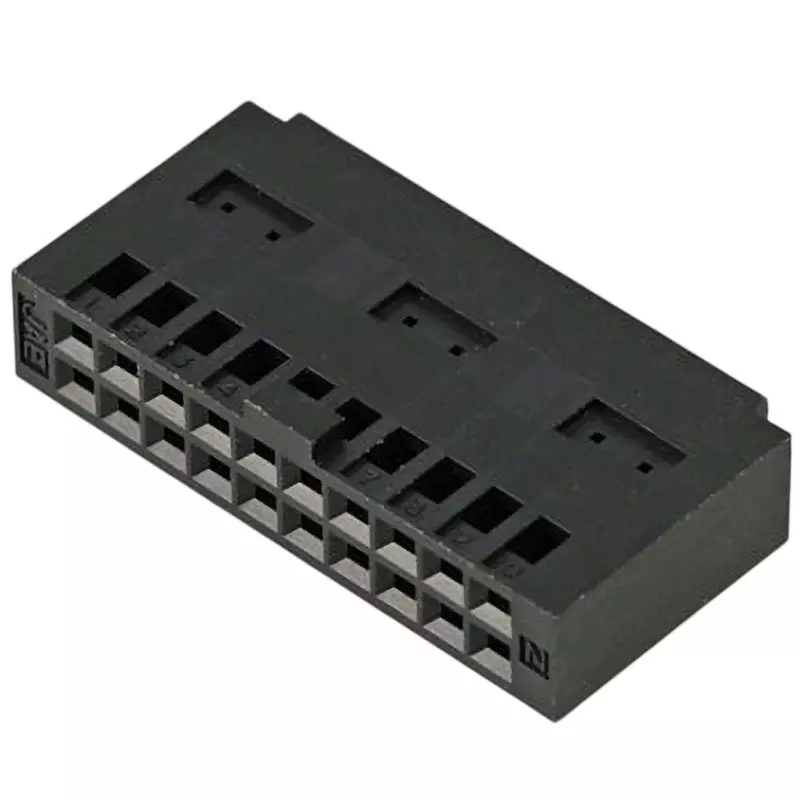 JAE Board-To-Wire Connector Ps Series Socket Housing With Key, PS-D4C20