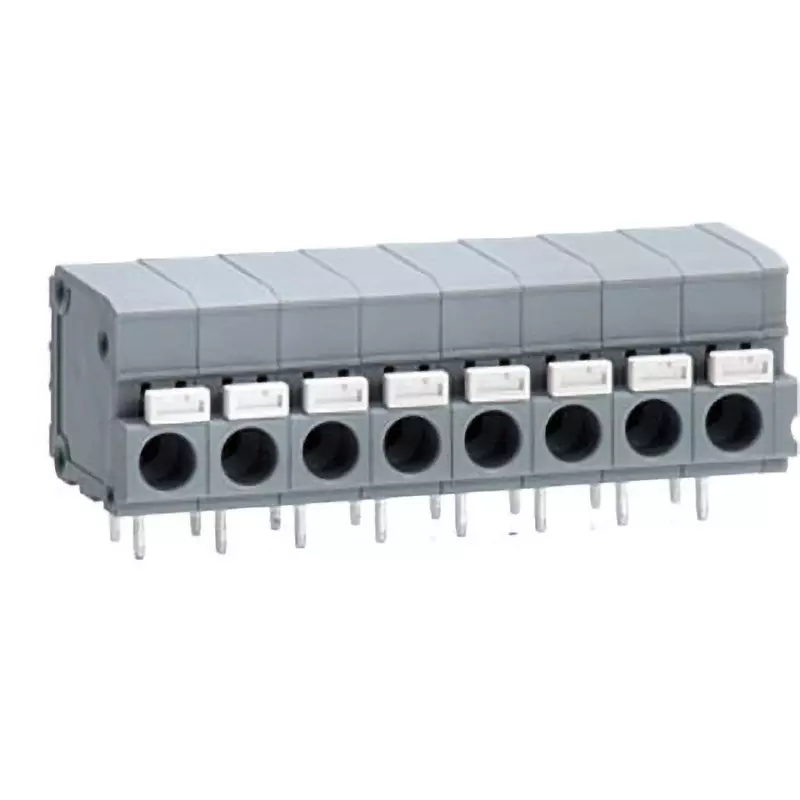 Sato Parts Screwless PCB Terminal Block ML-800 10 Pole 100 mΩ or More (DC500V), ML-800-S1H-10P