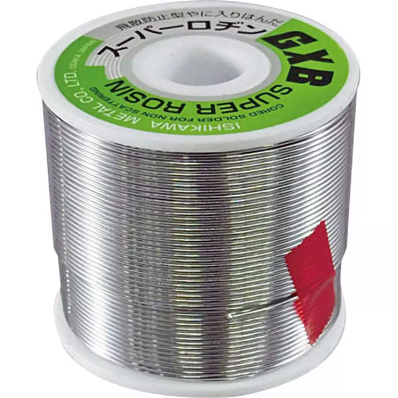 ISHIKAWA Splash Prevention Solder Sn：60, Pb：40 Alloy Composition Copper oxide plate: 93% Spreading Rate Flux:, 60GXB-12