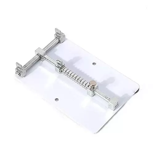 SCHOFIC PCB Circuit Board Holder for Mobile Phone & Other ‎White (Pack of 5)