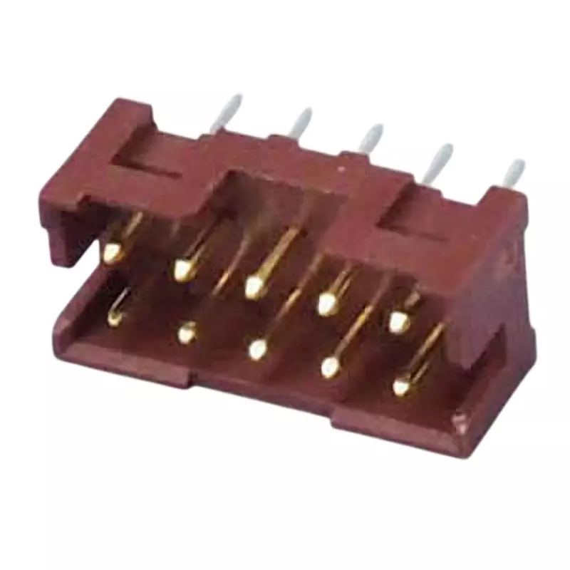 JAE For Board-To-Wire Connection Ly Series 2.0 mm Pitch Pin Header (Through Hole Type) Straight Type, LY20-10P-DT1-P1E-BR