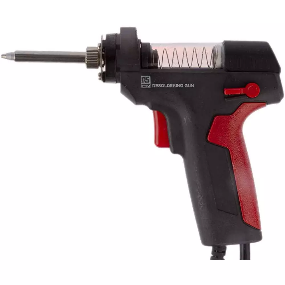 RS PRO Desoldering Tool Type G - British 3-Pin, Type F - Schuko, 1372294