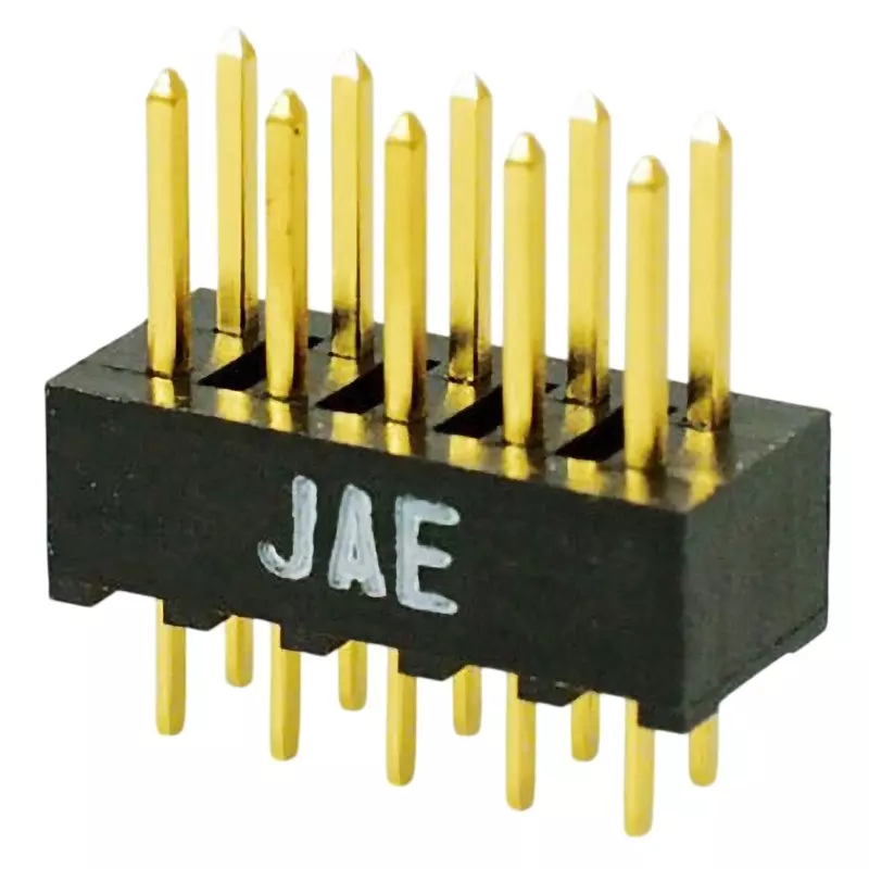 JAE Board-To-Wire Connection Connector Ps Series Straight Through-Hole Type For Open Pin Header, PS-10PE-D4T1-PN1
