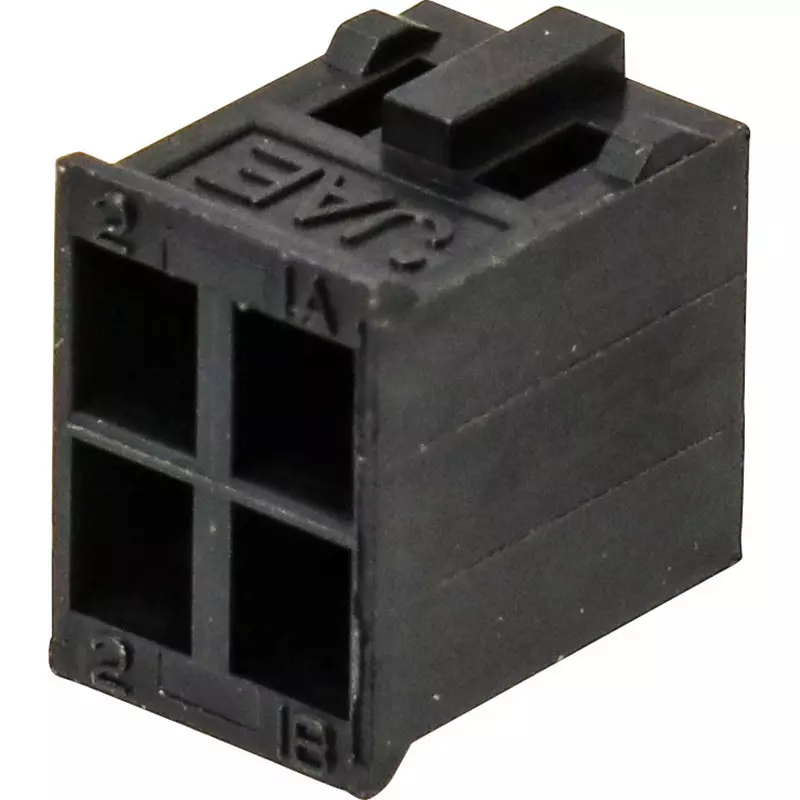 JAE Board-To-Wire Connection Connector Ps-La Series Socket Housing, PS-4SLA-D4C2