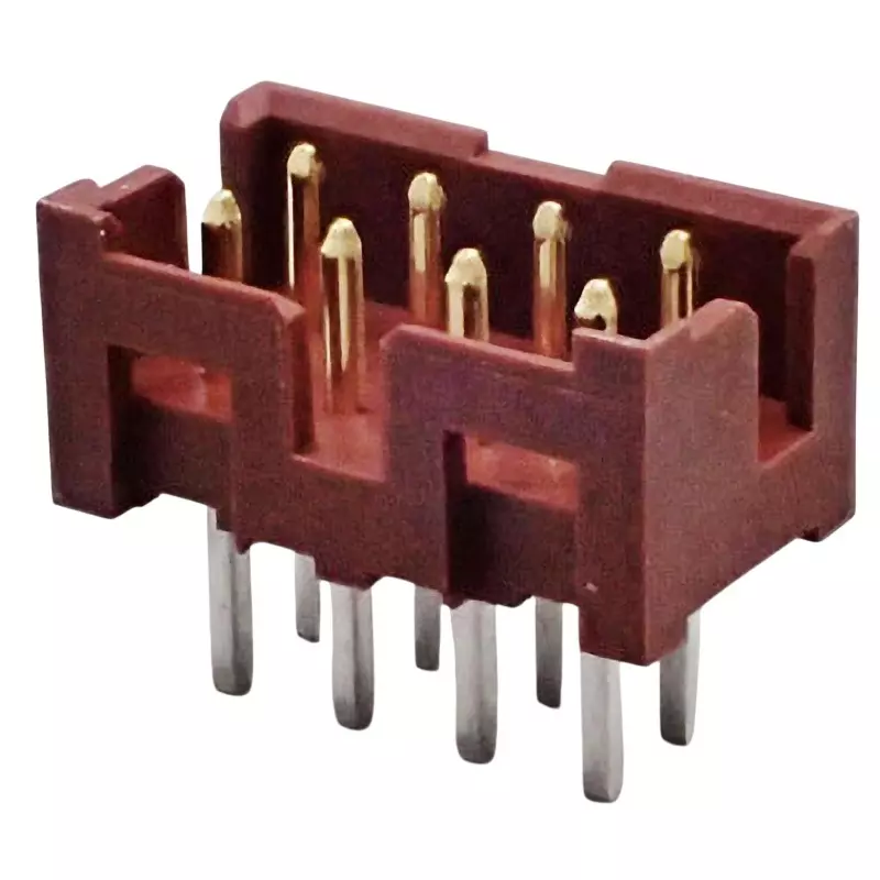 JAE For Board-To-Wire Connection Ly Series 2.0 mm Pitch Pin Header (Through Hole Type) Straight Type, LY20-8P-DT1-P1E-BR