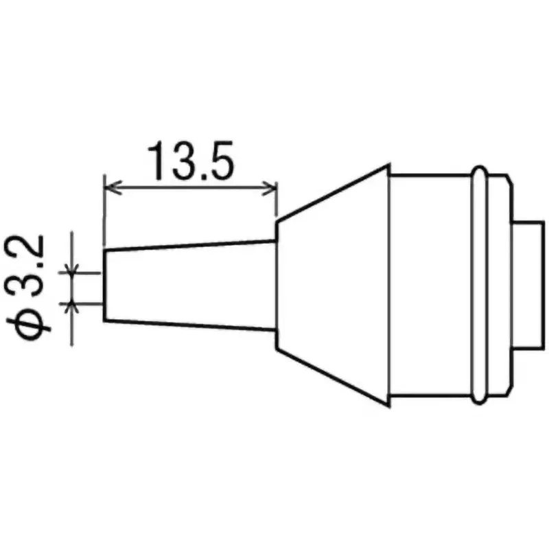 Goot Replacement Nozzle for GS-100/104, GS-100N