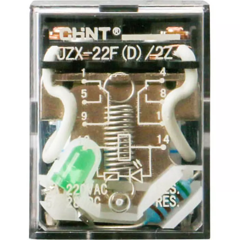 monotaro-mini-relay-2-pole-mass-31-g-rated-voltage-dc24-v-insulation_resistance-100-m-rated-carrying-current-5-a-jzx-22fd24dc-2z6