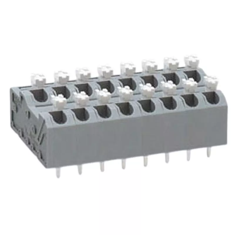 Sato Parts Screwless Terminal Block For Printed Circuit Board Ml-2200, ML-2200-W1S1-22P