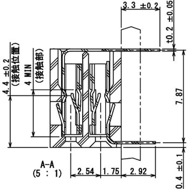 jae-board-to-wire-connector-254-mm-pitch-ps-series-socket-receptacle-for-open-pin-header-straight-through-hole-type-single-row-type-ps-10sd-s4ts1-1