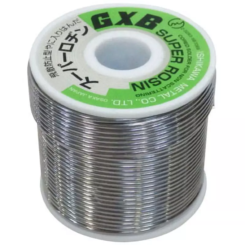 ISHIKAWA Splash Prevention Solder Sn：60, Pb：40 Alloy Composition Copper oxide plate: 93% Spreading Rate Flux:, 60GXB-20