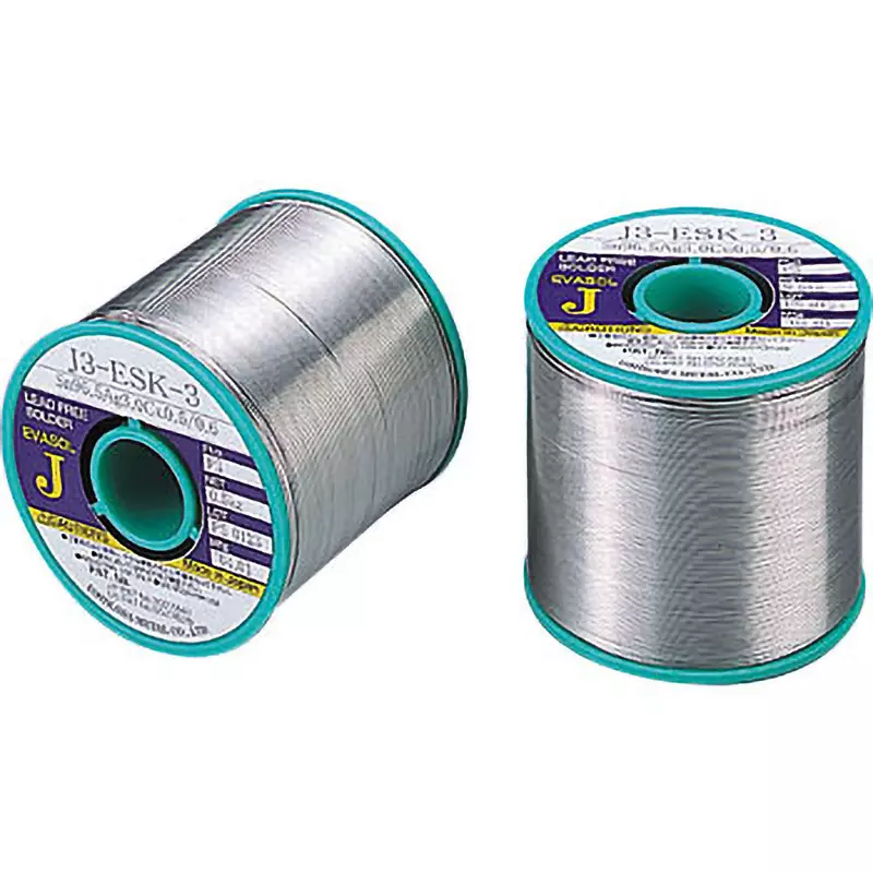 ISHIKAWA Wire Solder 217 to 220 Melting Point MIL-RA class (flux) Standard, J3ESK3-06